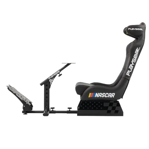 Vista 5 de Playseat Evolution Pro Sim Racing Cockpit Comfortable Racing Simulator Cockpit Compatible with all Steering Wheels & Pedals on the Market