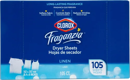 Vista 21 de Clorox Fraganzia - Hojas para secadora, aroma Hawaiian Escape, 105