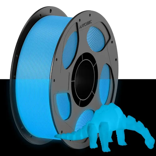Vista 30 de ANYCUBIC - Filamento PLA para impresora 3D de 1.75 mm (1/16 pulgadas), RFID, precisión dimensional de +/- 0.02 mm, bobina de 2.2 libras), color 0.2