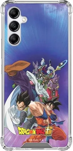 Vista 14 de Skinit Funda transparente compatible con Galaxy A14 5G, diseño oficial de Dragon Ball Super Goku