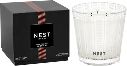 Vista 10 de NEST New York - Vela perfumada con tres mechas, limón y menta de Amalfi - 21.2 oz - Hasta 100 horas de tiempo de combustión - Recipiente de vidrio