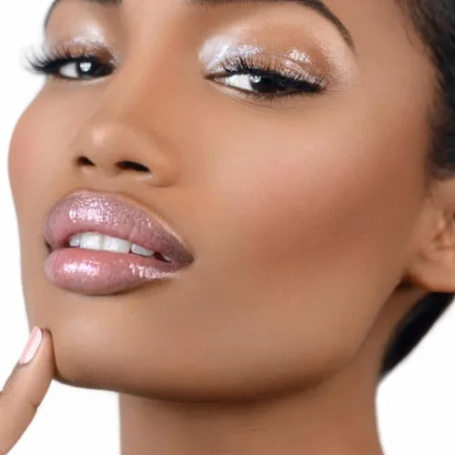 Vista 4 de The Lip Bar - Brillo de labios, esposa trofeo + minimalista + acabado transparente extra brillante - Fórmula suave, no pegajosa