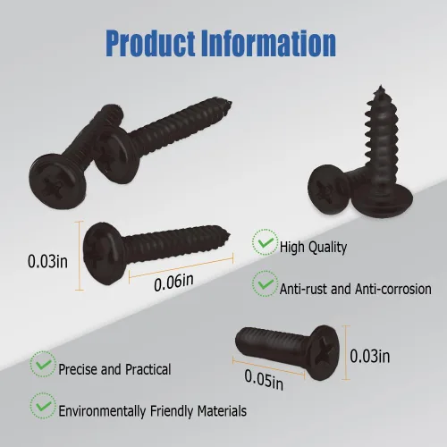 Vista 3 de Tornillos antirrobo para placa de matrícula, accesorios de montaje resistentes a manipulaciones, juego de tornillos de seguridad de 1/4" (M6), kit