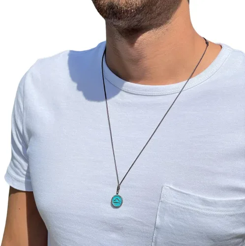 Vista 4 de Greek Horoscope Necklace-Zodiac Sign, Astrology Charms, Men Gift To Girlfriend, Constellation Believes, Future Path, Inner Power, Women Gifts, Mens