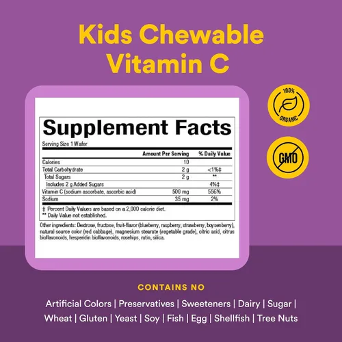 Vista 4 de Vitamina C Natural Factors, 1326, 1, 1
