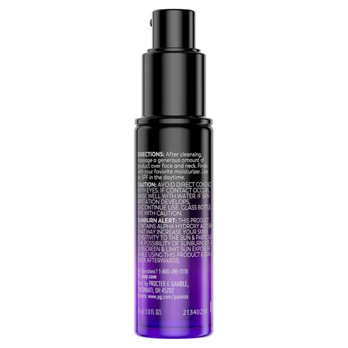 Vista 12 de Olay Regenerist - Exfoliante químico para cara, mascarilla facial durante la noche, cuidado de la piel antienvejecimiento, suero de noche