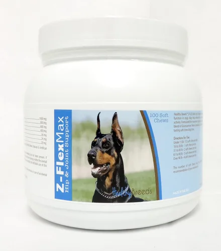 Vista 24 de Healthy Breeds Afghan Hound Z-Flex Max - Masticables suaves para cadera y articulaciones, 100