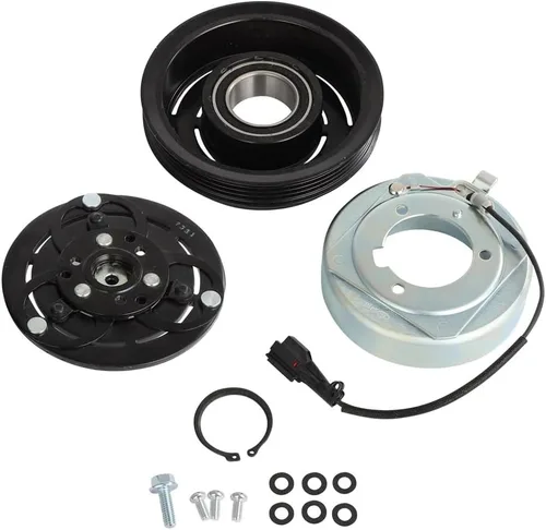 Vista 9 de CCIYU Embrague del compresor de CA para el coche 1993-1998 para el embrague del compresor del aire acondicionado de Mercury Villager 3.0L