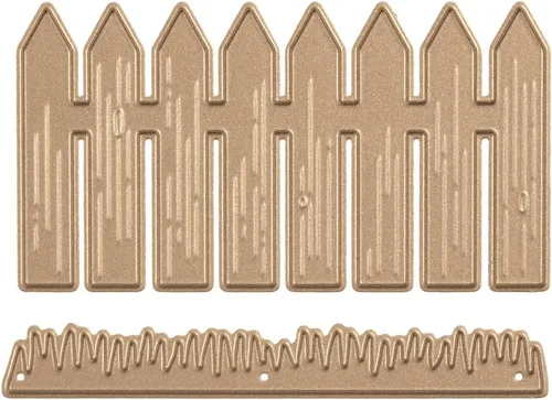 Vista 4 de Spellbinders S3-320 Die D-Lites Picket Fence Grabado/oblea fina