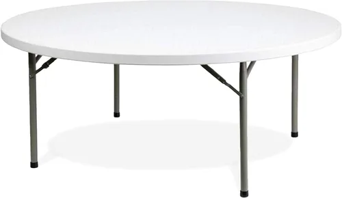 Vista 9 de EventStable TitanPRO - Mesa plegable de plástico resistente para exteriores, redonda de 60 pulgadas, 5