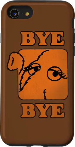 Vista 13 de Funda para iPhone 14 Sesame Street Snuffleupagus Bye Bye