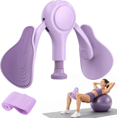 Vista 9 de Dispositivos de ejercicio para suelo pélvico, ejercitador muscular Kegel, 15-70 libras, ajustable para mujeres/hombres, ejercitador interno