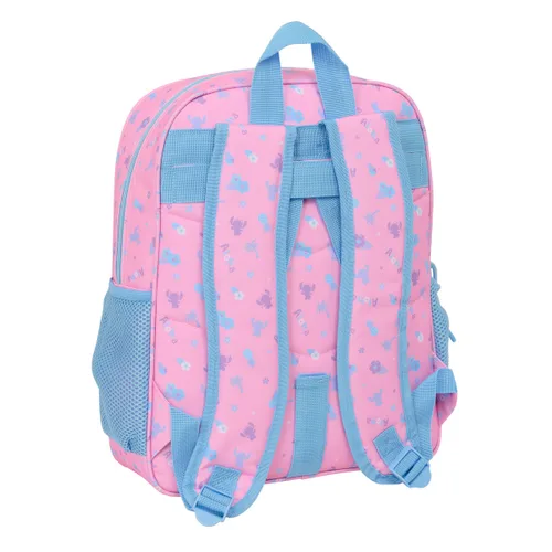 Vista 3 de Mochila Escolar Lilo & Stitch Bright Rosa 32 x 38 x 12 cm