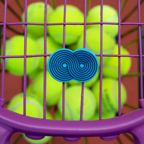 Vista 6 de Get A Grip Tennis Dampeners – Vibration Dampener for Tennis Rackets – Shock Absorbing, Reduce String Vibration & Improve Feel – Fun, Colourful