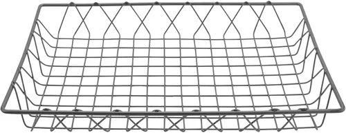 Vista 13 de G.E.T. WB-55-MG Cesta de alambre redonda de 4.5" de diámetro, 5" de alto, de metal