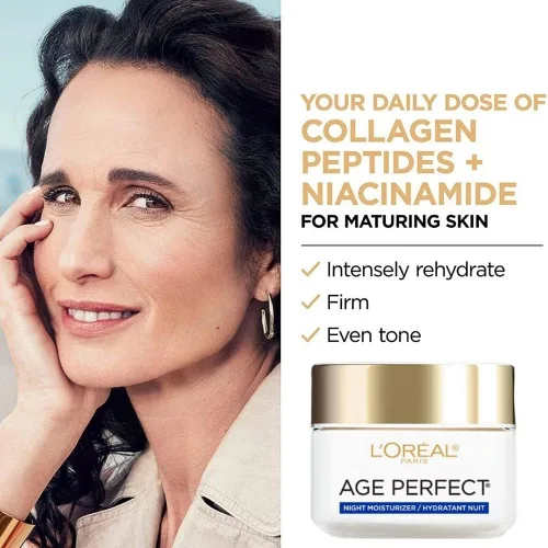 Vista 4 de Crema de Noche de L 'Oreal Paris Age Perfect, Paquete de 1