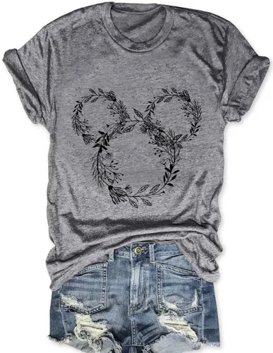 Vista 20 de Magic Kingdom Castle - Camisa de manga corta para mujer, estilo bohemio