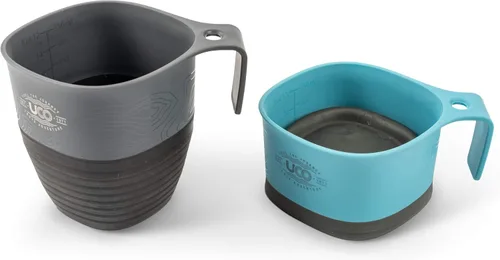 Vista 2 de UCO Vaso plegable para camping, mochilero y senderismo, 12 onzas (paquete de 2)