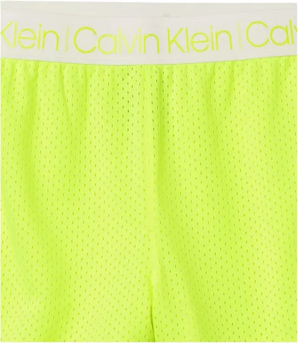 Vista 2 de Calvin Klein Pantalones cortos deportivos de malla sin cierre para niña