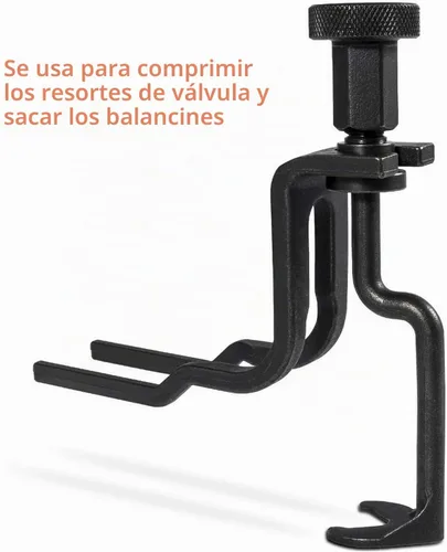 Vista 4 de Herramienta Compresora de Resortes de Válvula para Motores Ford 4.6L 5.4L 6.8L 3V - Servicio de Árboles de Levas, Resortes de Válvula, Sellos