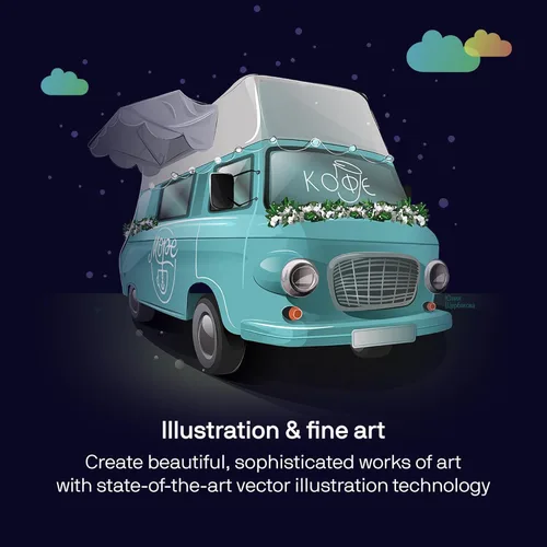 Vista 7 de Corel DRAW Graphics Suite Suscripción de 1 mes Software de diseño gráfico para profesionales Ilustración vectorial, diseño y edición