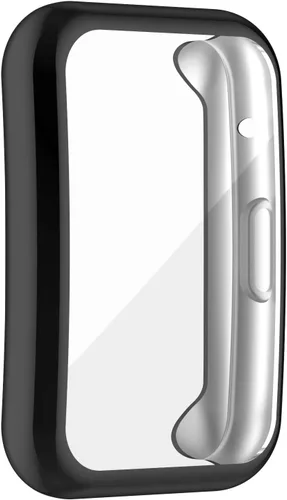 Vista 4 de BabyValley Funda compatible con Huawei Watch Fit Case Cobertura completa Protector de pantalla Carcasa para reloj Fit (negro)