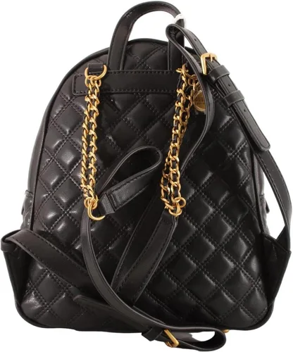 Vista 2 de Mochila acolchada Giully, Estampado negro floral, Mochila Giully