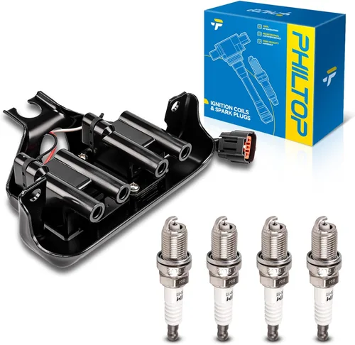Vista 44 de PHILTOP UC15 Paquetes de Bobina de Encendido Compatibles con Volkswagen 1951-1953 1965 1967-1979 Beetle, 1971-1979 Super Beetle, MG 1962-1974 MGB