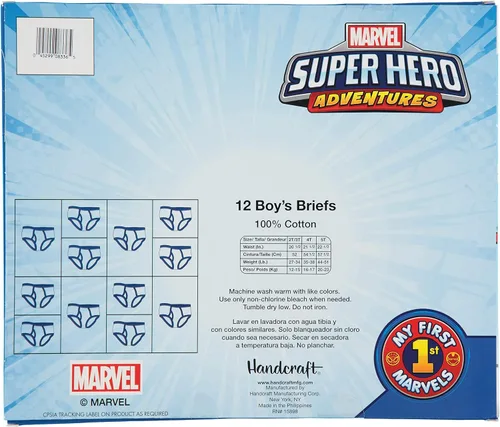 Vista 5 de Spiderman Boys' Underwear Multipacks Briefs