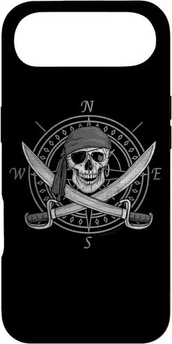 Vista 27 de Pirate Skull and Cutlasses Compass Distressed Case for iPhone 17