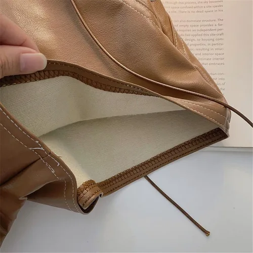 Vista 7 de Primavera Otoño Moda Una Línea PU Pantalones Cortos Mujer Slim Tie Pantalones Cortos De Cuero Todo Partido De Cintura Alta Pierna Ancha Pantalones