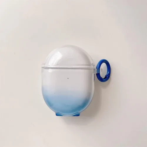 Vista 10 de Cubierta protectora transparente transparente de TPU suave de color degradado compatible con auriculares Xiaomi Redmi Buds 4, funda protectora