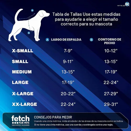Vista 5 de DC Comics Disfraz de Batman para perro, talla XS El mejor disfraz de DC Comics de Batman para perros pequeños Disfraces divertidos para perros