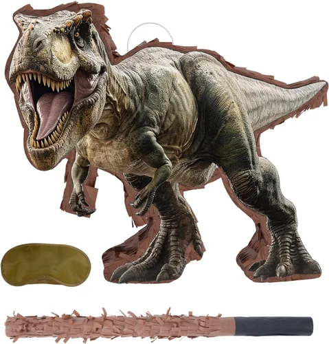 Vista 7 de JOARHONAL - Piñata para pastel de cumpleaños, con vendaje y murciélago, decoración de juegos de fiesta de cumpleaños