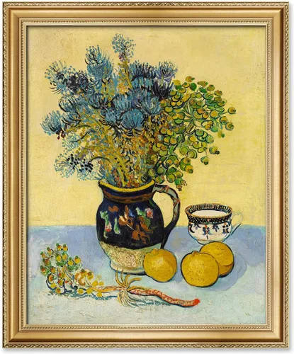 Vista 84 de IPIC - Campo de trigo con cuervos, reproducción artística de Vincent Van Gogh. Lienzo de giclée para decoración del hogar 10#F (20 x 16)
