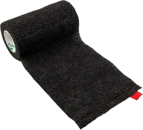 Vista 3 de Syrflex Cohesive Vendaje 4" Negro Paquete de 4