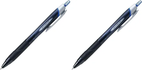 Vista 6 de Uni Jetstream - Bolígrafo estándar, 0.015 in, tinta negra, cuerpo negro