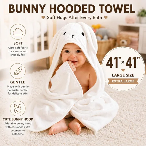 Vista 4 de Juego de cestas de regalo para bebé con adorables artículos esenciales para recién nacidos para bebé niña y niño, cestas de regalo de calidad