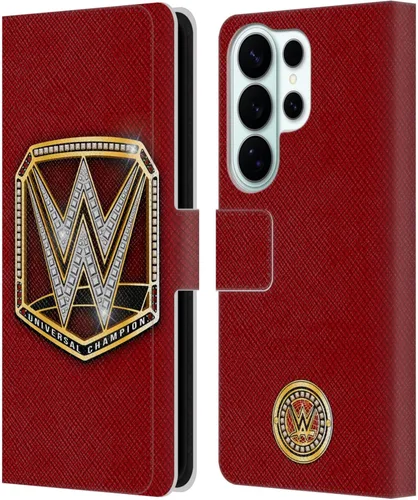 Vista 76 de Head Case Designs Officially Licensed WWE Cruiserweight Champion Title Belts Leather Wallet Case Compatible with Samsung Galaxy A07 4G Campeón