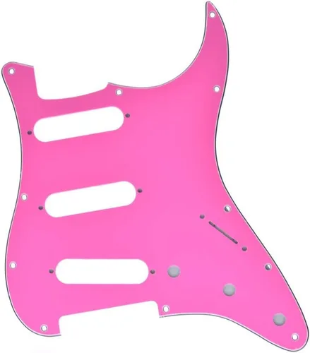Vista 23 de KAISH - Golpeador de 11 agujeros estilo ST/Strat, SSS, para Stratocaster de EE. UU./México, perla de abulón