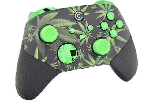 Vista 3 de Custom Controllerzz Pro Series Custom Wireless Controller for Xbox Series XS, Xbox One, & PC - Multiple Designs Available (Weeds)
