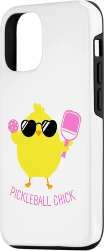 Vista 2 de Camisas divertidas de pickleball para iPhone 15, funda de PICKLEBALL CHICK