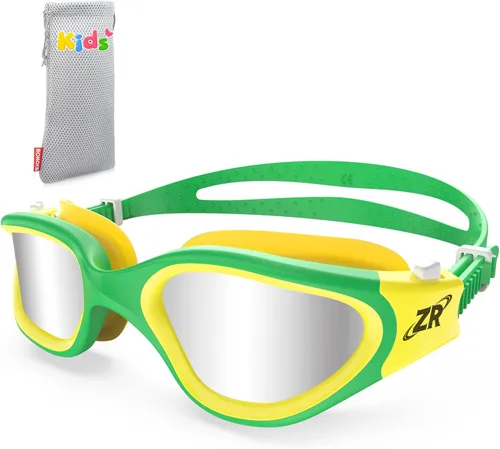 Vista 19 de ZIONOR Gafas de natación para niños, G1 MINI con protección UV, polarizadas, antivaho, para edades de 6 a 14 años Glare-Reducing Polarized Lenses