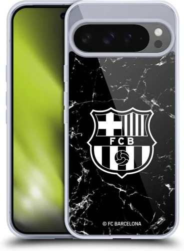 Vista 39 de Head Case Designs Funda de gel con licencia oficial del FC Barcelona Barca Crest Patterns [protección de grado militar] compatible con Google Pixel 3