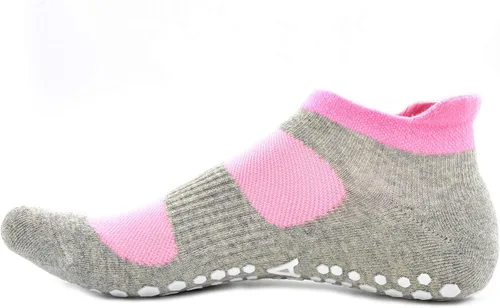 Vista 7 de Busy Socks Paquete de 2 calcetines antideslizantes para yoga, pilates, fitness, hospital, para mujeres y hombres, antideslizantes, para danza