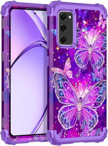 Vista 13 de Rancase Funda para Galaxy S20 FE 5G, Tres Capas de Protección Resistente a Golpes de Servicio Pesado Parachoques de Plástico Duro + Funda Protectora