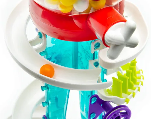 Vista 12 de Thames & Kosmos Gumball Machine Maker Lab - Máquina expendedora de bolas de chicle que hace trucos y acrobacias, instrucciones en 2 idiomas