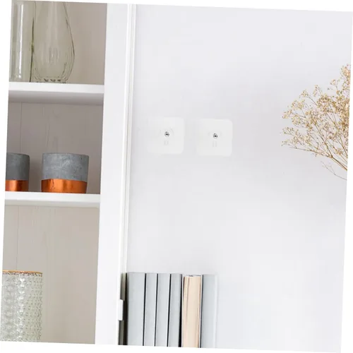 Vista 2 de 20pcs No Trace Nail Photo Frame PVC Coat Hook
