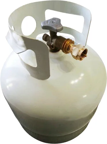 Vista 5 de DozyAnt adaptador universal para relleno de garrafa de propano, desechable, el más seguro. Accesorio de válvula reguladora 100% sólida para todos
