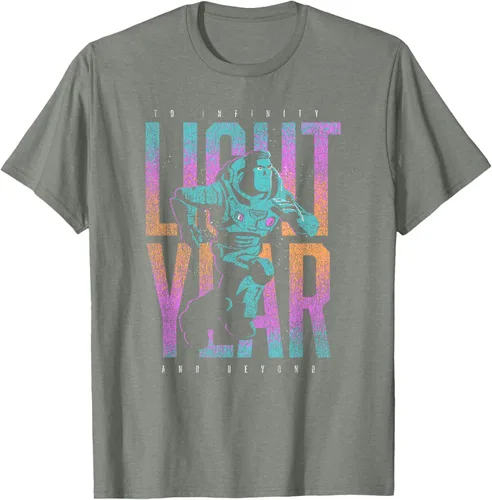 Vista 24 de Disney Pixar Lightyear Buzz Lightyear To Infinity And Beyond Camiseta, Negro
